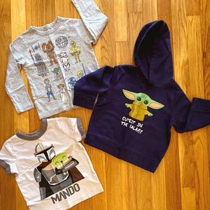 Star Wars Baby Gap 2T Toddler Bundle